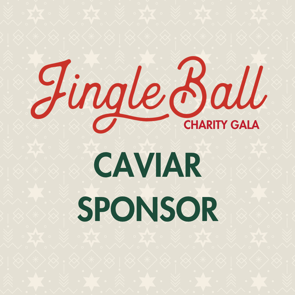 Jingle Ball: Caviar Sponsor
