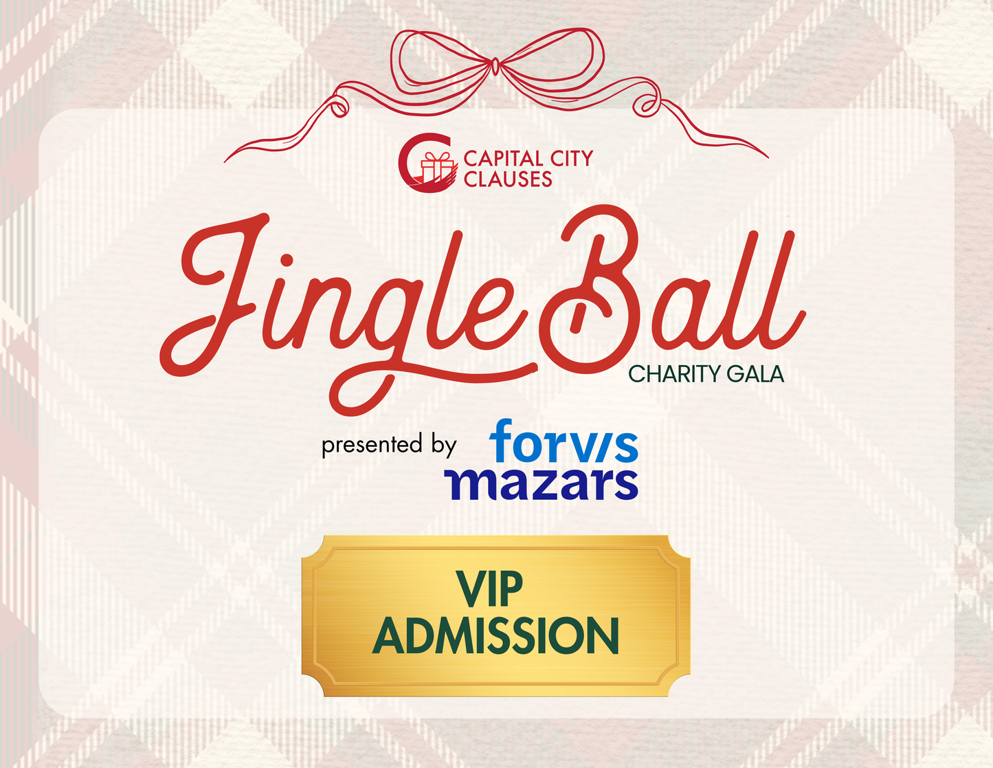 VIP Admission: 2026 Jingle Ball Charity Gala presented by Forvis Mazars