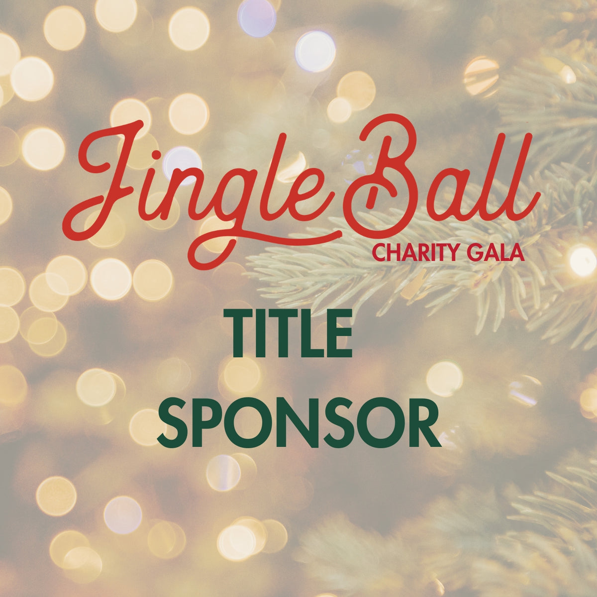 Jingle Ball Charity Gala: Title Sponsor