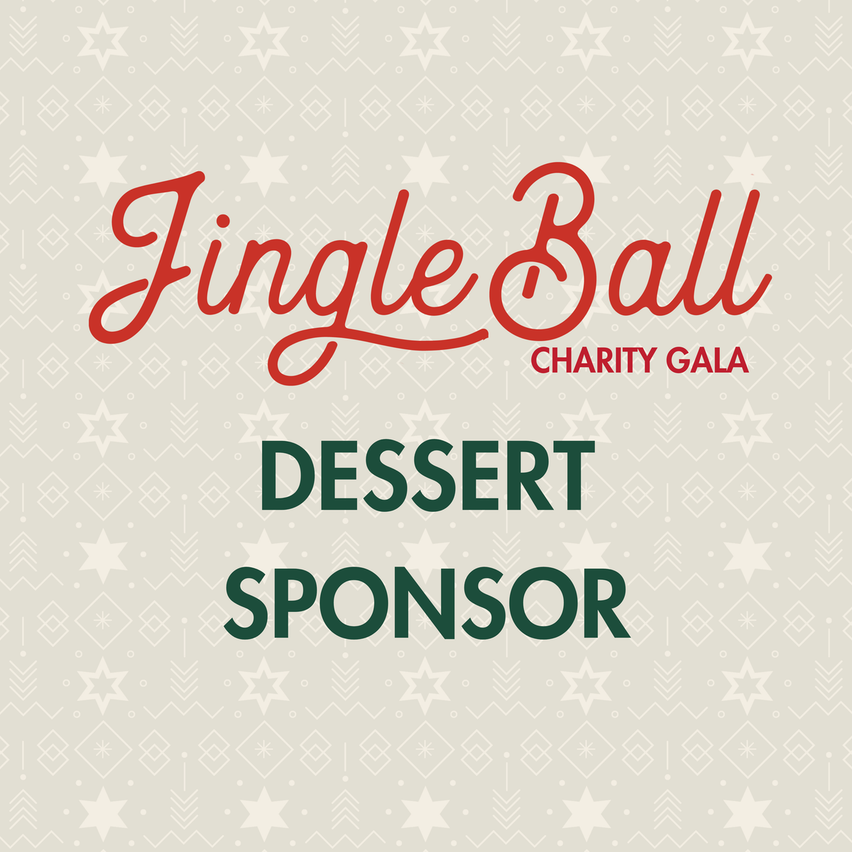 Jingle Ball: Dessert Sponsor